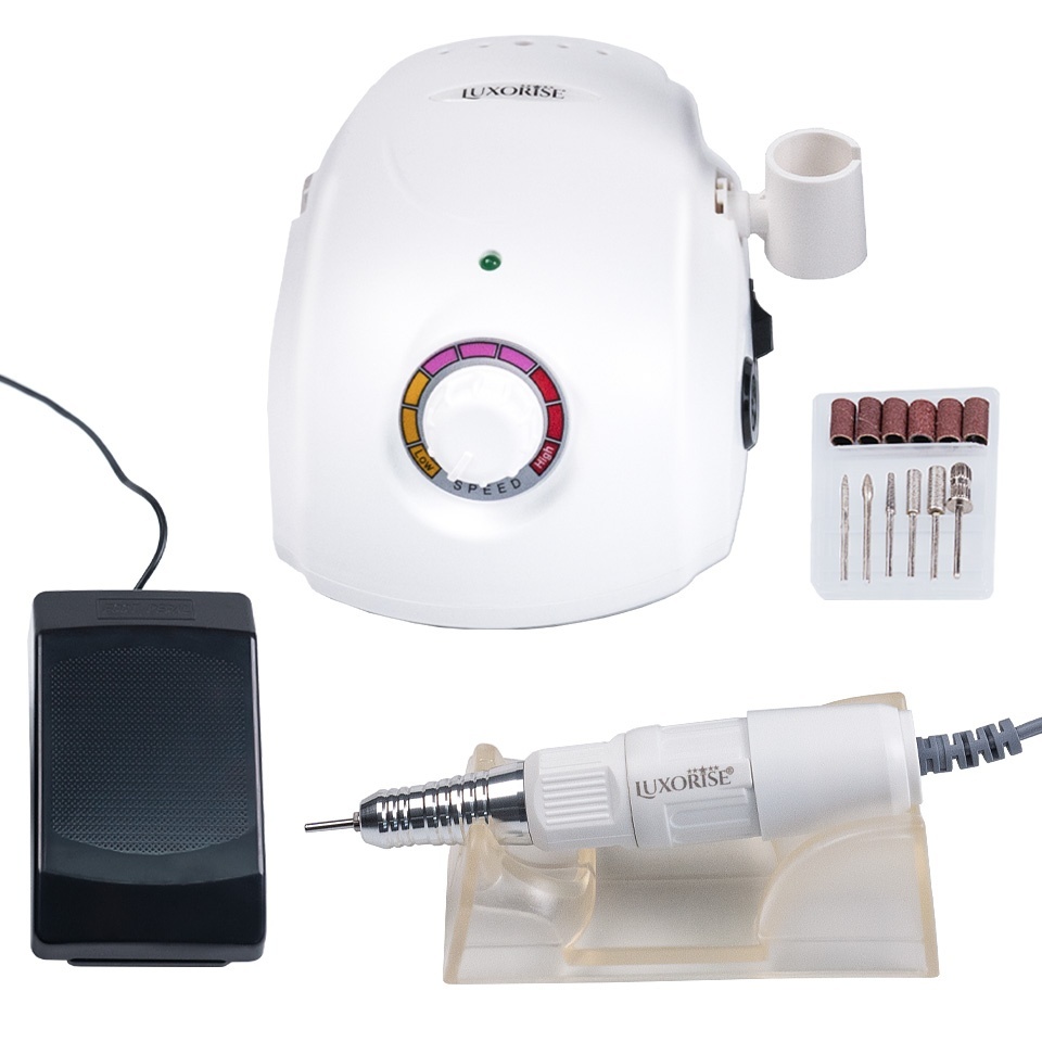 Pila Electrica Profesionala Marathon PRO - LUXORISE , 35.000 RPM - Alb - 2 | YEO