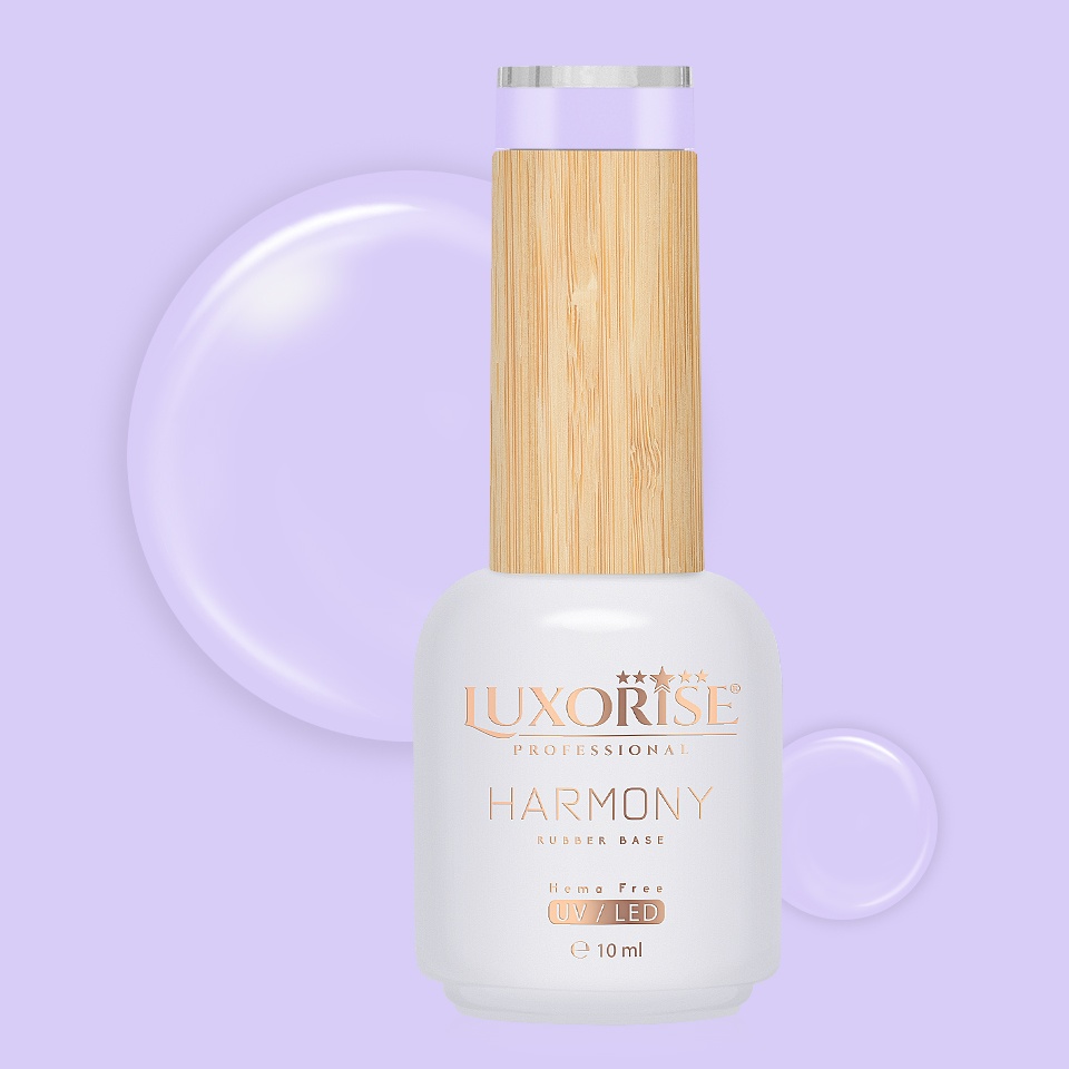 Rubber Base Hema Free LUXORISE Harmony - Purple Passion 10ml - 1 | YEO