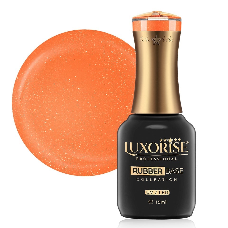 Rubber Base LUXORISE Neon City Collection - Tangerine Dream 15ml