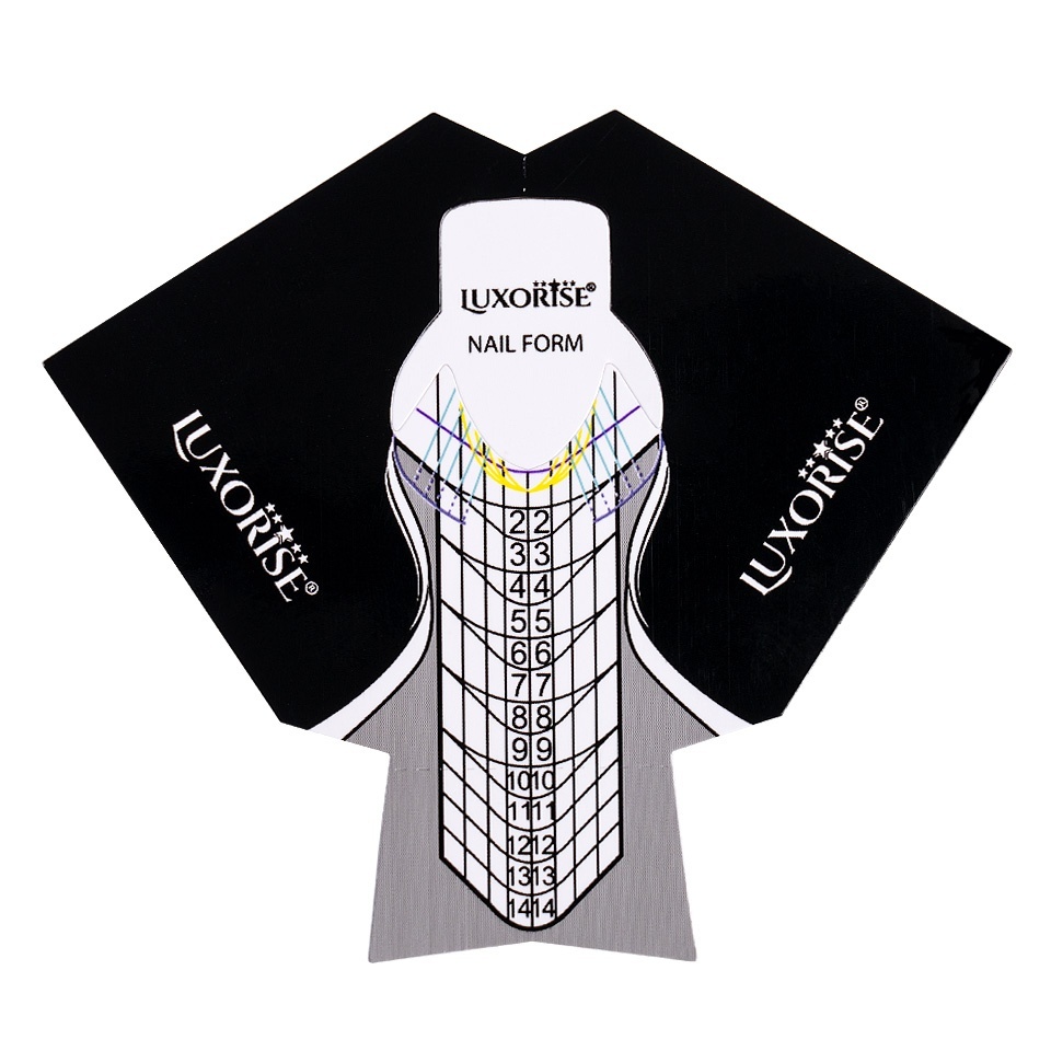 Sabloane constructie unghii LUXORISE Multi Shape,500 buc - 1 | YEO