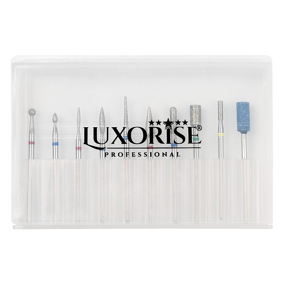 Set Capete Freza Unghii LUXORISE, 10 buc - 1 | YEO