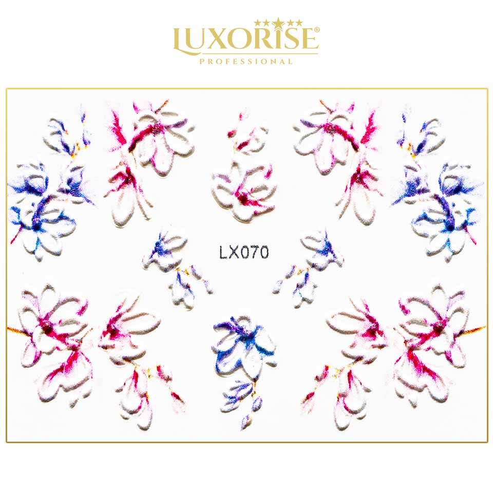 Tatuaj 3D Unghii LUXORISE Artistry LX070 - 4 | YEO