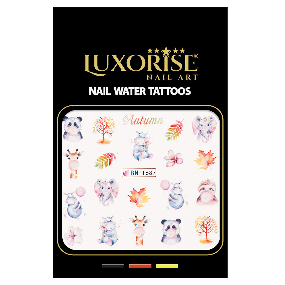 Tatuaj Unghii LUXORISE Fall Muse, BN-1687 - 2 | YEO