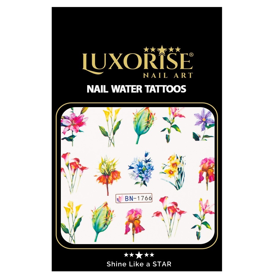 Tatuaj Unghii LUXORISE Flower Crush, BN-1766 - 1 | YEO