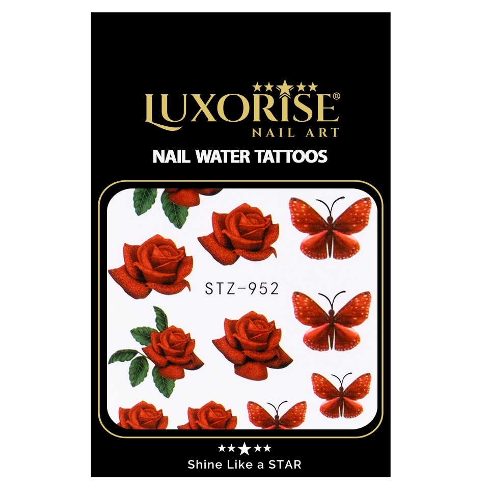 Tatuaj Unghii LUXORISE Flower Dare, STZ-952 - 1 | YEO