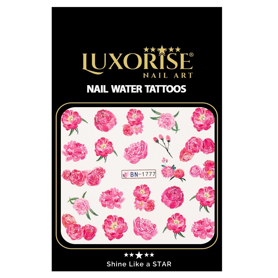 Tatuaj Unghii LUXORISE Flower Dress, BN-1777 - 1 | YEO