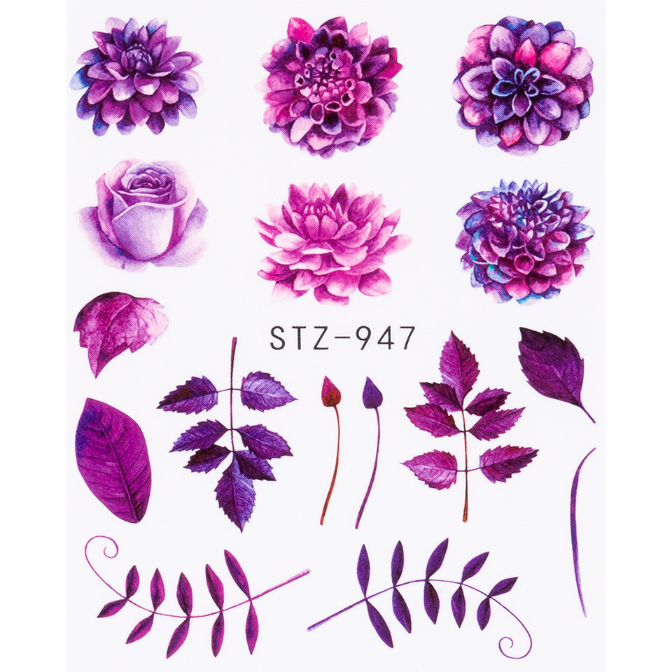 Tatuaj Unghii LUXORISE Flower Muse, STZ-947
