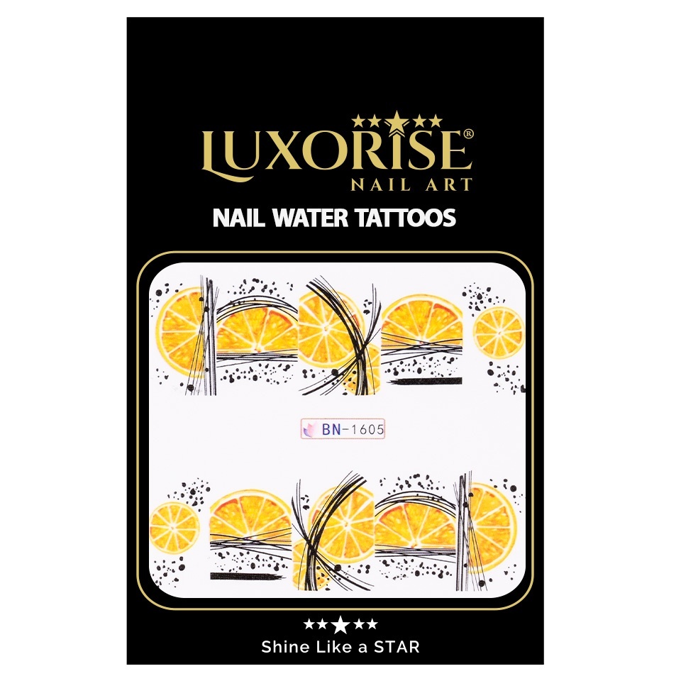 Tatuaj Unghii LUXORISE Fresh Splash, BN-1605 - 1 | YEO