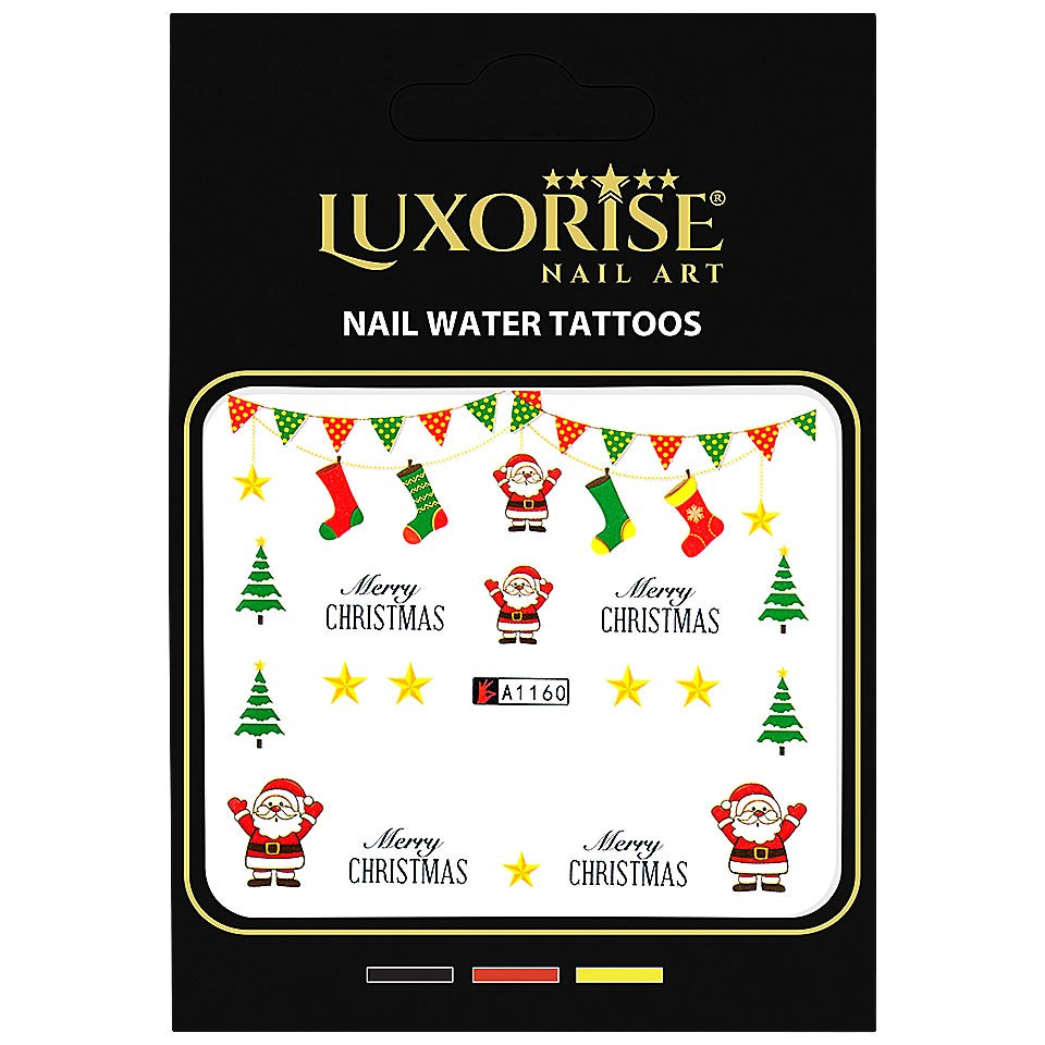 Tatuaj Unghii LUXORISE Holiday List, A1160 - 2 | YEO