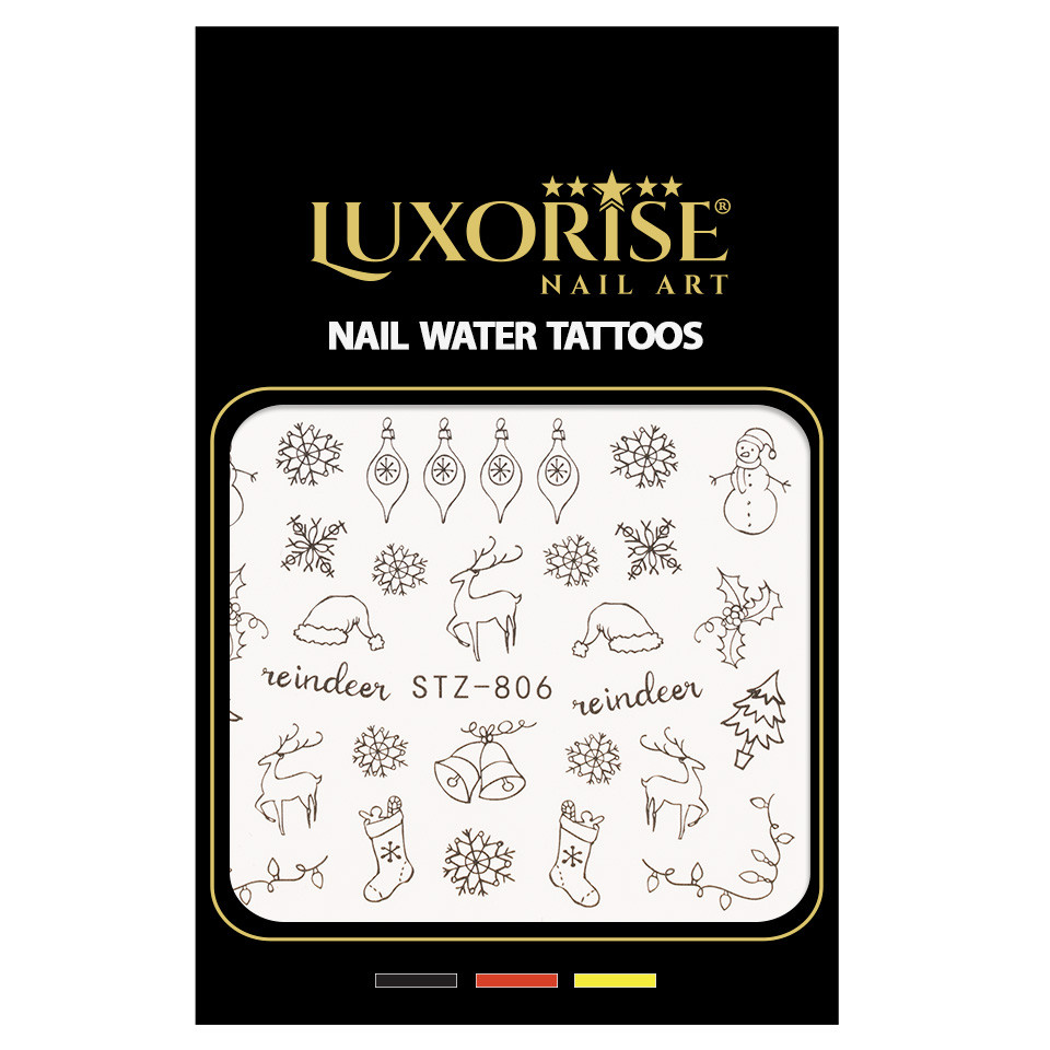 Tatuaj Unghii LUXORISE Simple Holiday Wind, STZ-806 - 2 | YEO