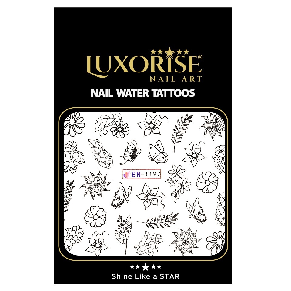 Tatuaj Unghii LUXORISE Simple Paradise, BN-1197 - 1 | YEO