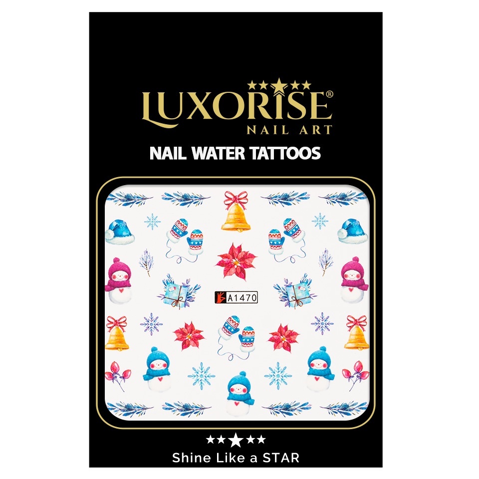 Tatuaj Unghii LUXORISE Winter Box, A1470 - 2 | YEO