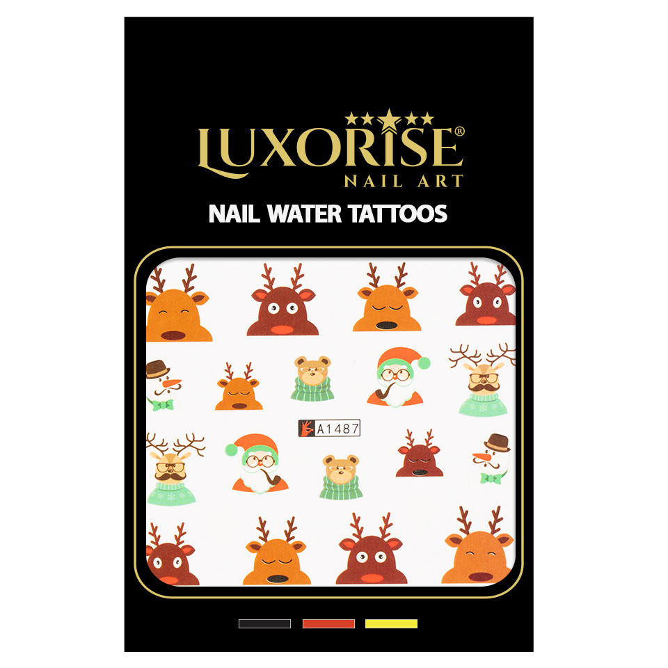 Tatuaj Unghii LUXORISE Winter Wishes, A1487 - 2 | YEO