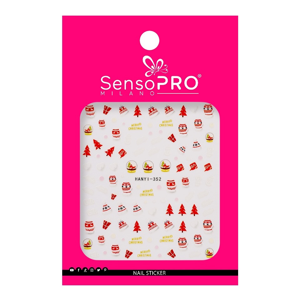 Abtibild Unghii SensoPRO Milano - Winter Gifts - 1 | YEO