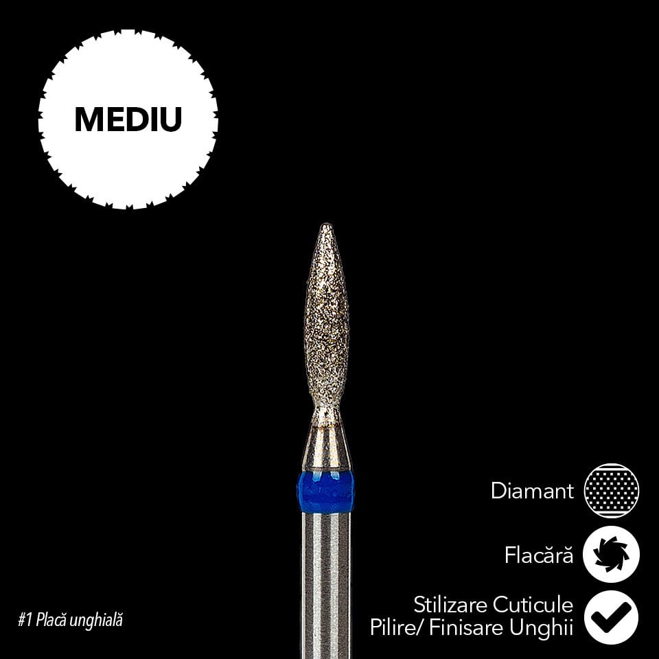 Capat Freza Diamant LUXORISE Conica, duritate medie GS08 - 1 | YEO