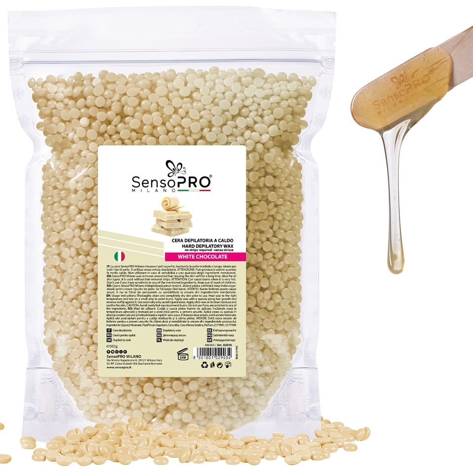 Ceara Epilat Elastica Granule SensoPRO Milano White Chocolate, 500g - 2 | YEO