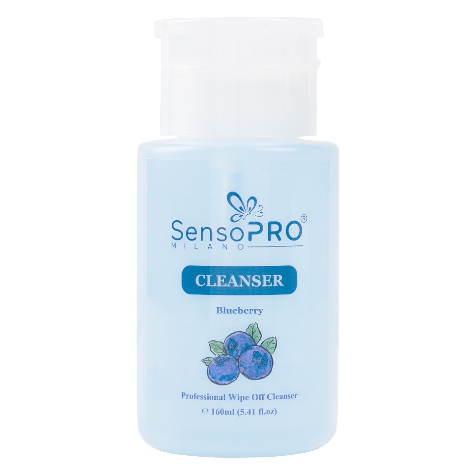 Cleanser unghii SensoPRO Milano Blueberry Degresant - Cleaner, 160 ml - 1 | YEO