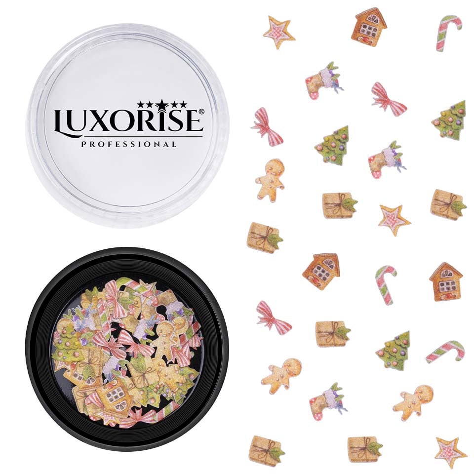 Decoratiune Unghii Christmas Delights #07, LUXORISE - 1 | YEO