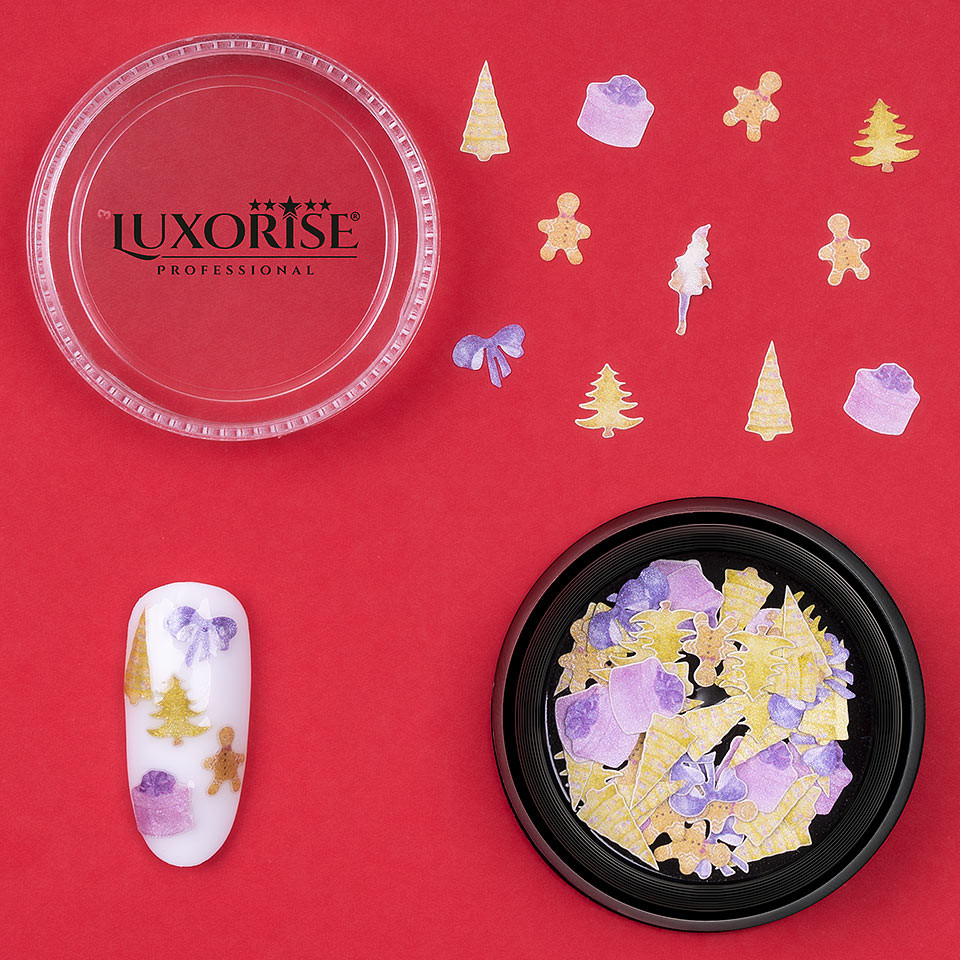 Decoratiune Unghii Christmas Delights #20, LUXORISE