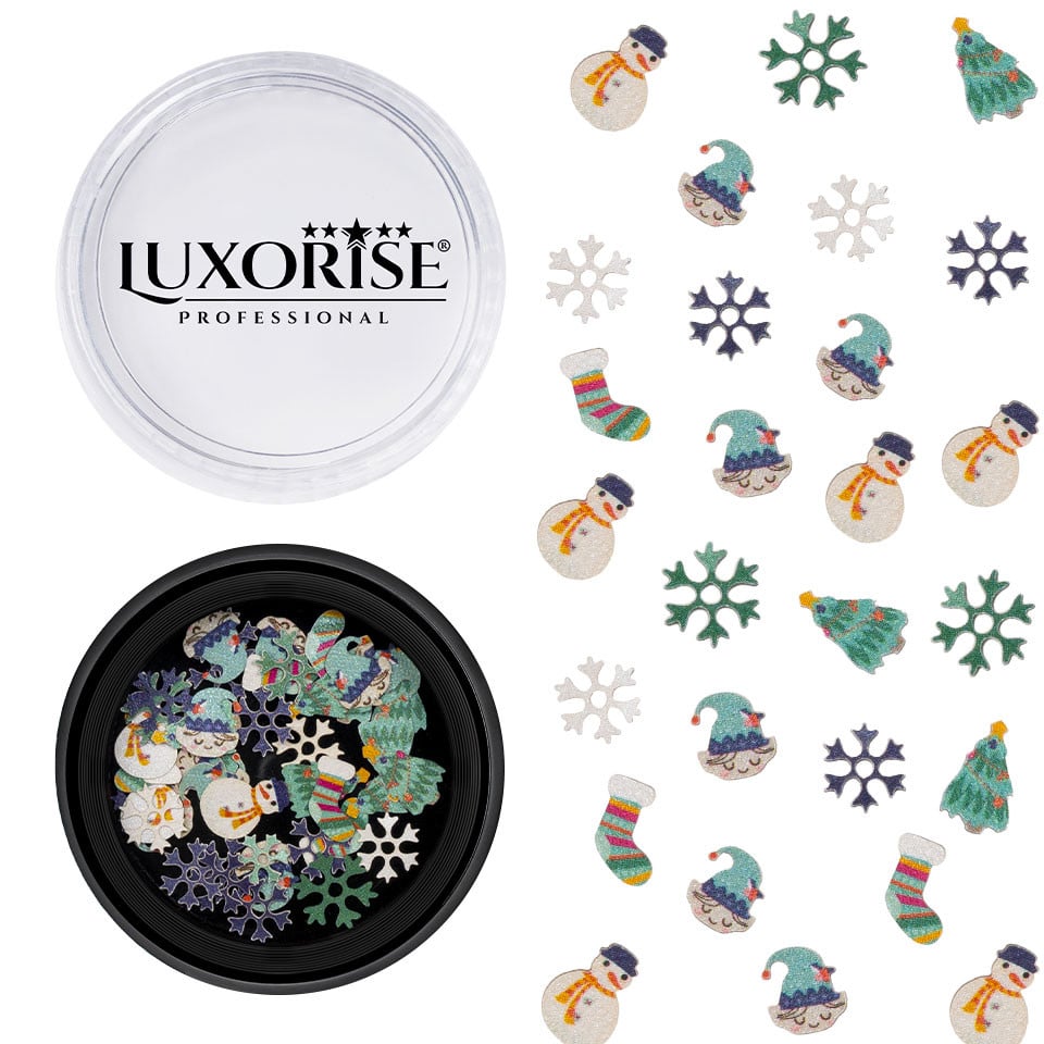 Decoratiuni Unghii Nail Art LUXORISE, Winter Fun - 2 | YEO