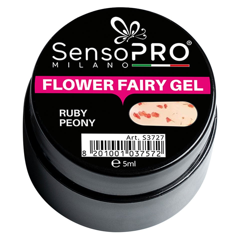 Flower Fairy Gel UV SensoPRO Milano - Ruby Peony 5ml - 2 | YEO