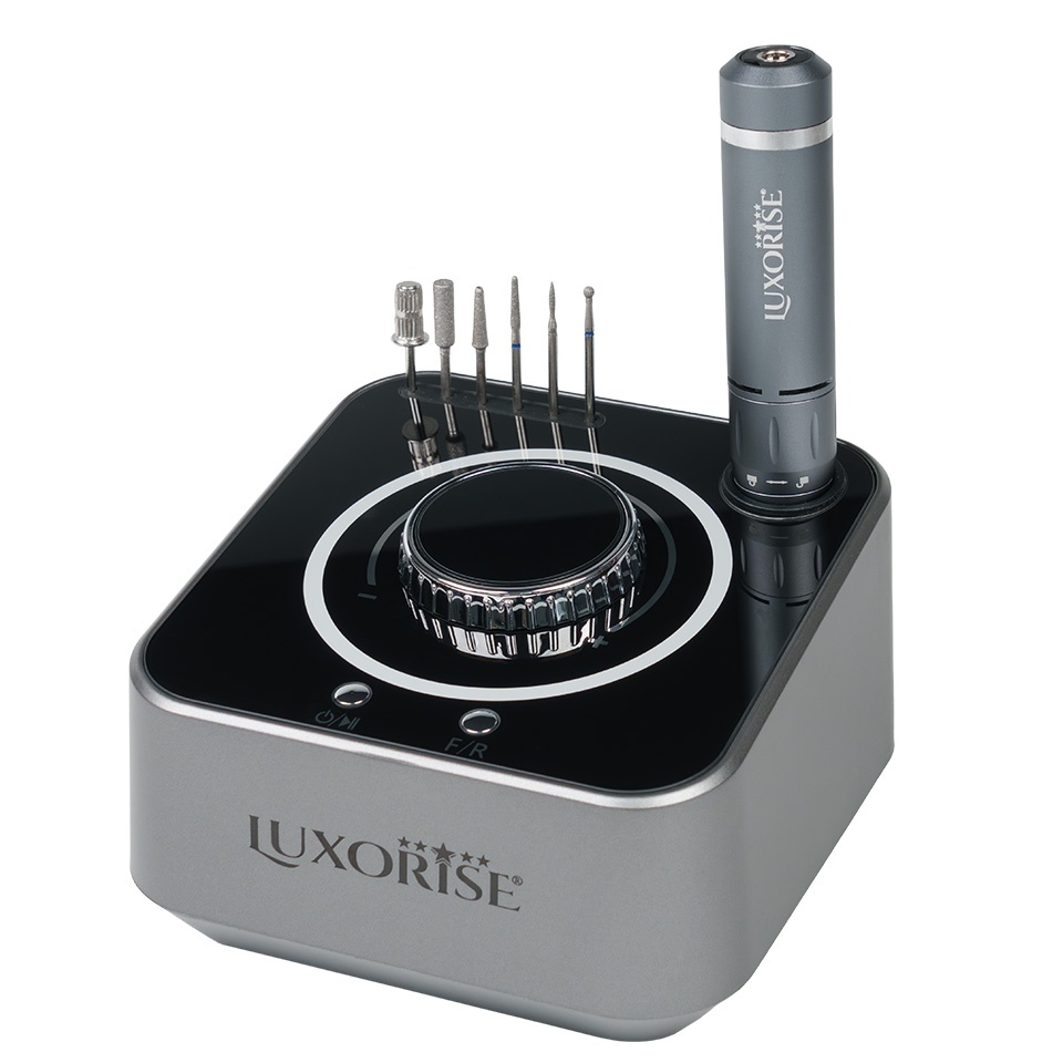 Freza Unghii NeoTurbo PRO 40.000RPM - LUXORISE, Titanium Silver