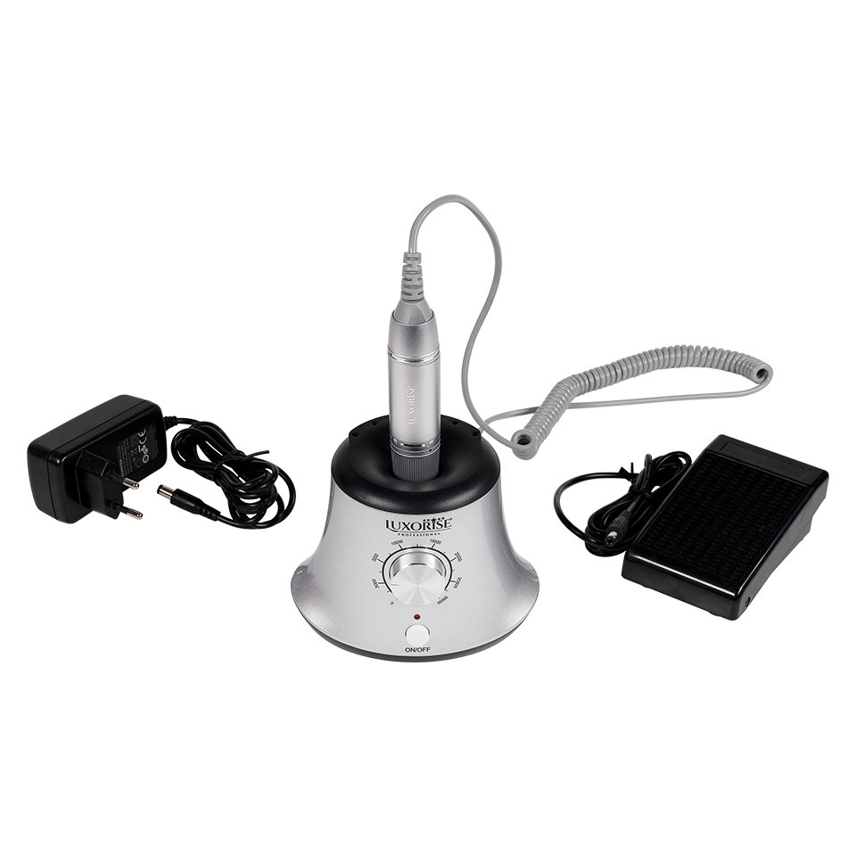 Freza unghii profesionala iFORCE PRO - LUXORISE , 30.000 RPM, Silver - 2 | YEO