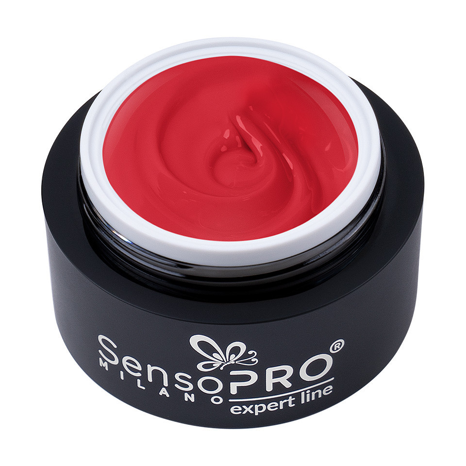 Gel Colorat UV SensoPRO Milano Expert Line - Millenium Red 5ml - 1 | YEO