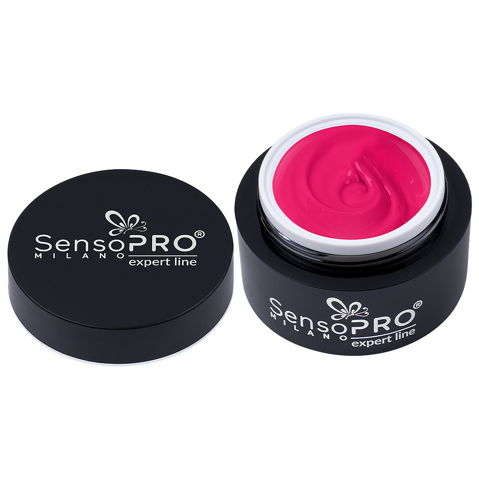 Gel Colorat UV SensoPRO Milano Expert Line - Siren Red 5ml - 2 | YEO