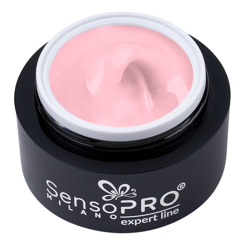 Gel Constructie Unghii Expert Line SensoPRO Milano - Perfect Pink 30ml