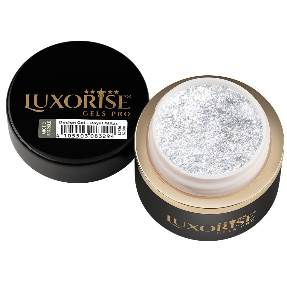 Gel Design 3D LUXORISE - Royal Glitz, Arctic Sparkle 5ml - 1 | YEO