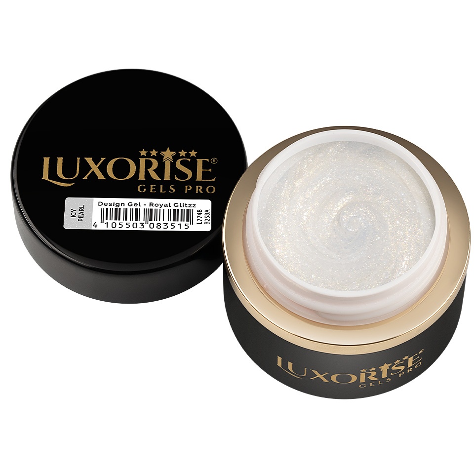 Gel Design 3D LUXORISE - Royal Glitz, Icy Pearl 5ml - 1 | YEO