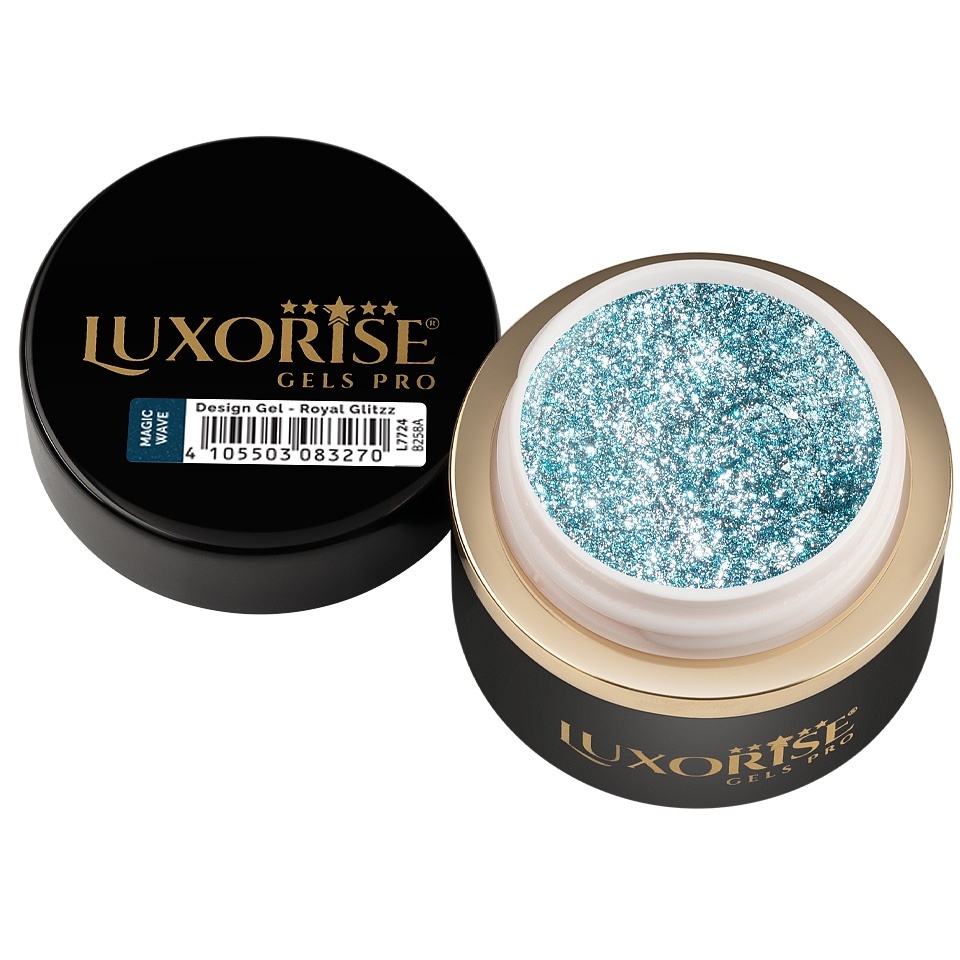 Gel Design 3D LUXORISE - Royal Glitz, Magic Wave 5ml - 1 | YEO