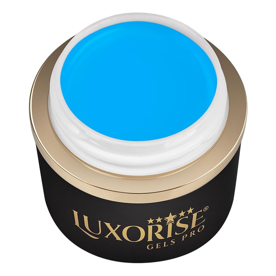 Gel Pictura Unghii LUXORISE Perfect Line - Light Blue, 5ml - 2 | YEO