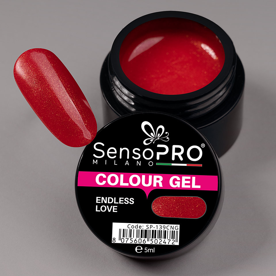 Gel UV Colorat Endless Love 5ml, SensoPRO Milano - 3 | YEO