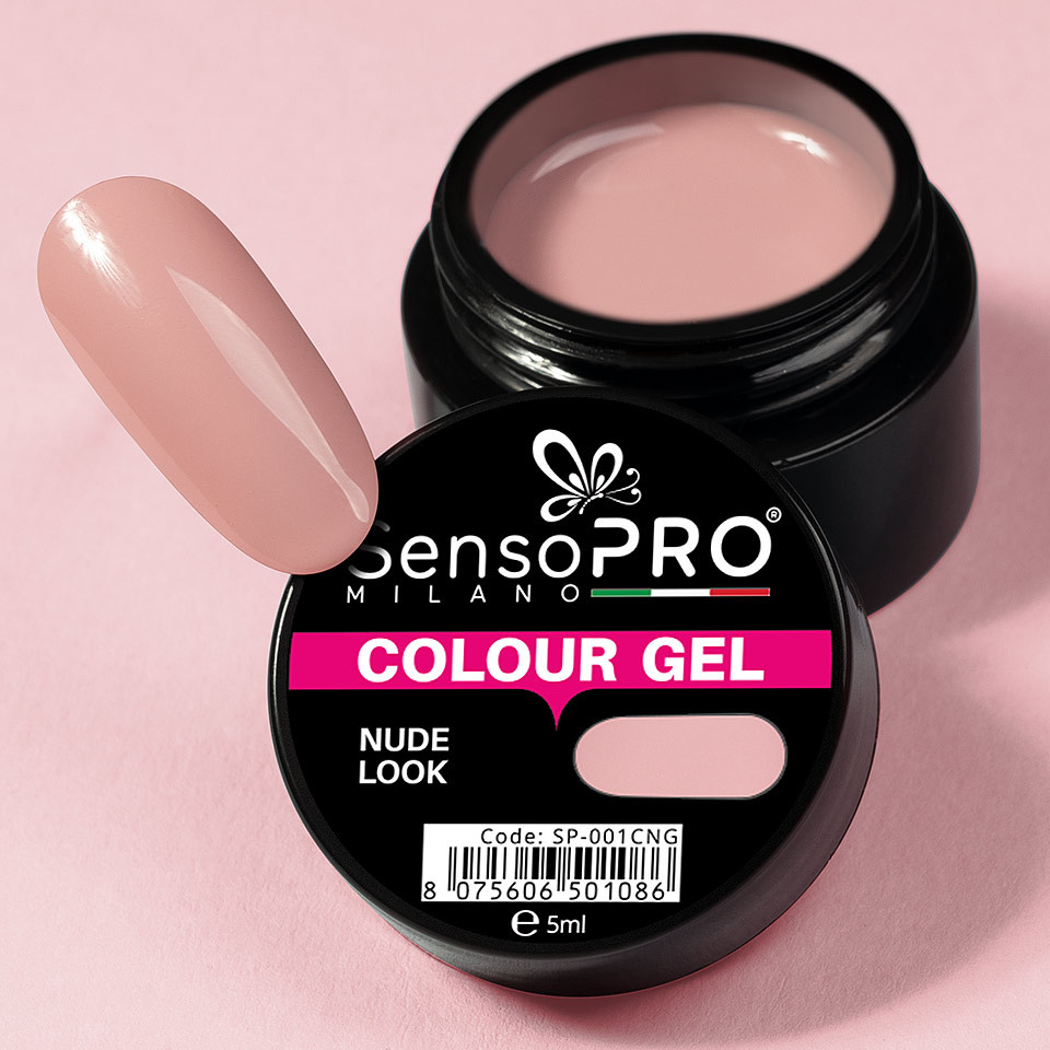 Gel UV Colorat Nude Look 5ml, SensoPRO Milano - 2 | YEO