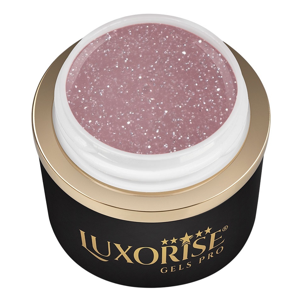 Gel UV Constructie Unghii RevoFlex Disco LUXORISE 15ml, Toast to Luxe
