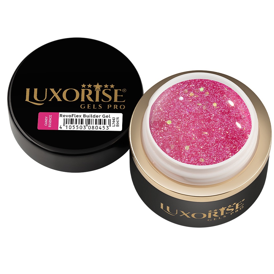 Gel UV Constructie Unghii RevoFlex LUXORISE 15ml, Candy Essence - 1 | YEO
