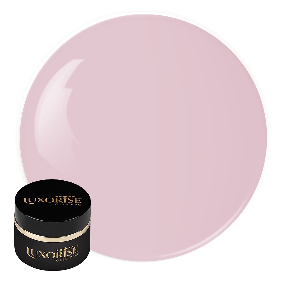 Gel UV Constructie Unghii RevoFlex LUXORISE 50ml, Baby Pink