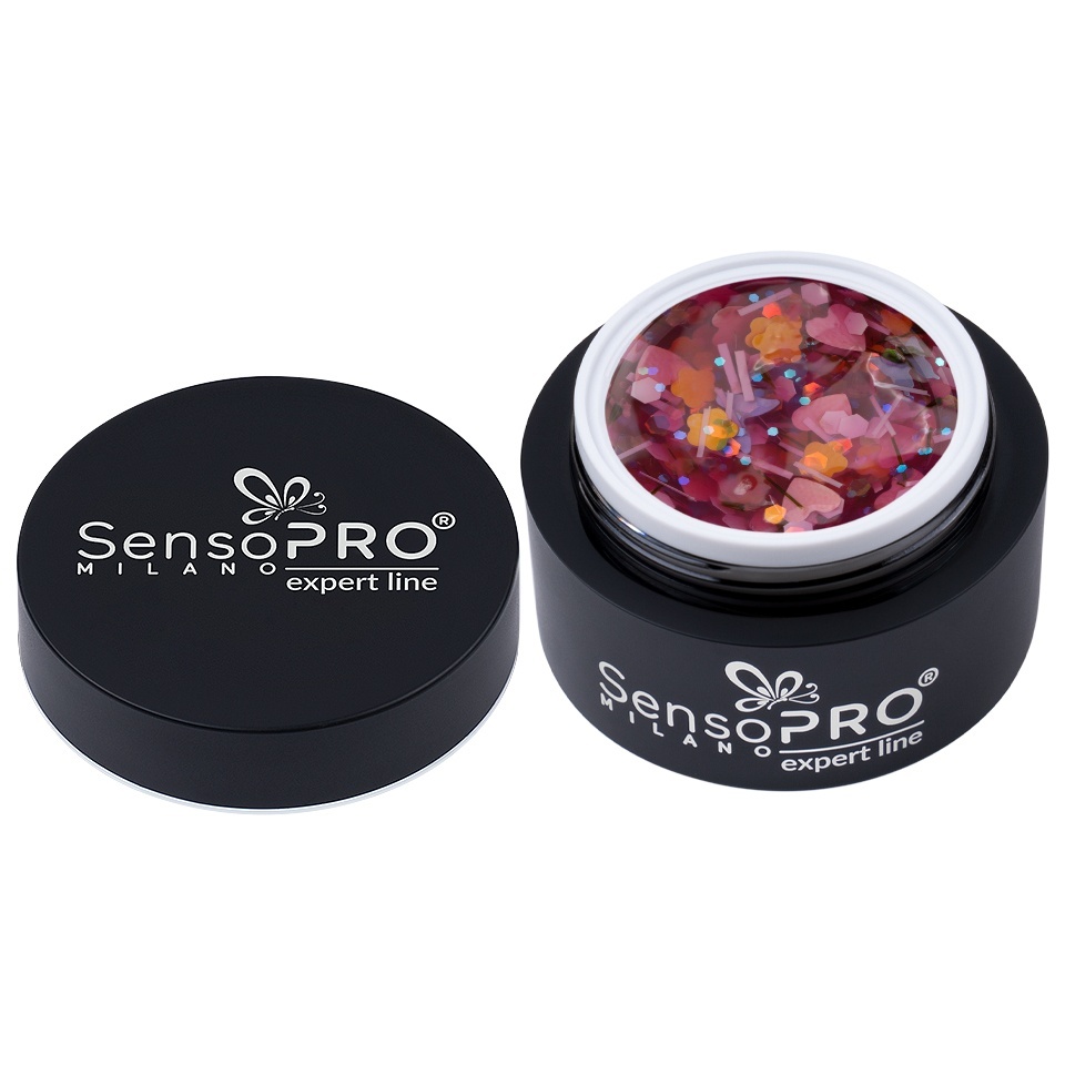 Gel UV Transparent Bloom Dream, SensoPRO Milano Expert Line - Bloom Mirage 5ml - 3 | YEO