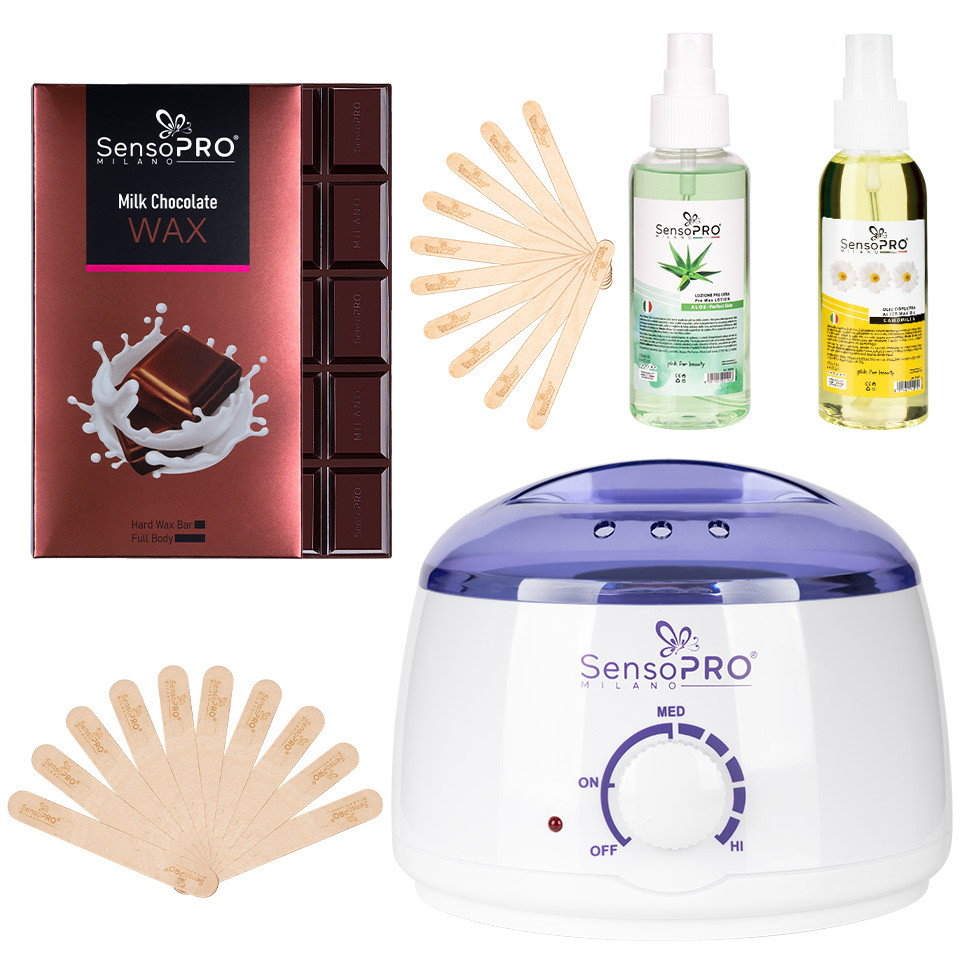 Kit Epilare Ceara SensoPRO Milano, Chocolate Premium Care