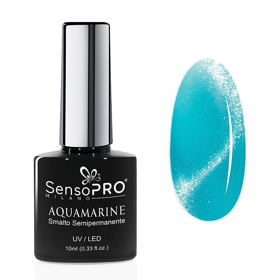 Oja Semipermanenta Aquamarine SensoPRO Milano 10ml, Ocean Heart - 2 | YEO