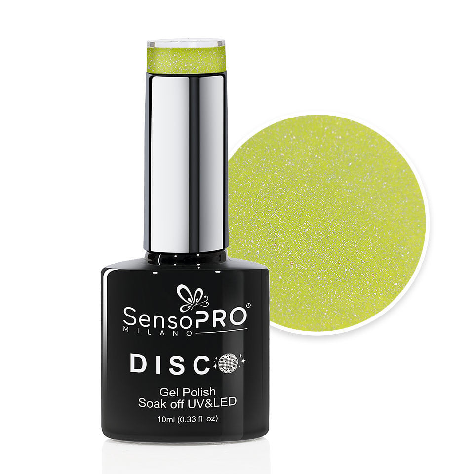 Oja Semipermanenta Disco SensoPRO Milano 10ml - Electric Lemon #25