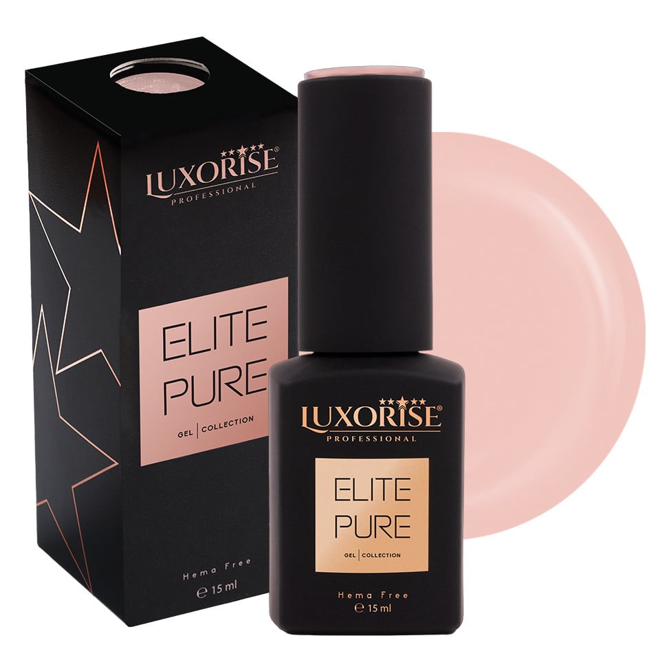 Oja Semipermanenta Hema Free LUXORISE ELITE PURE- Silk Champagne, 15ml