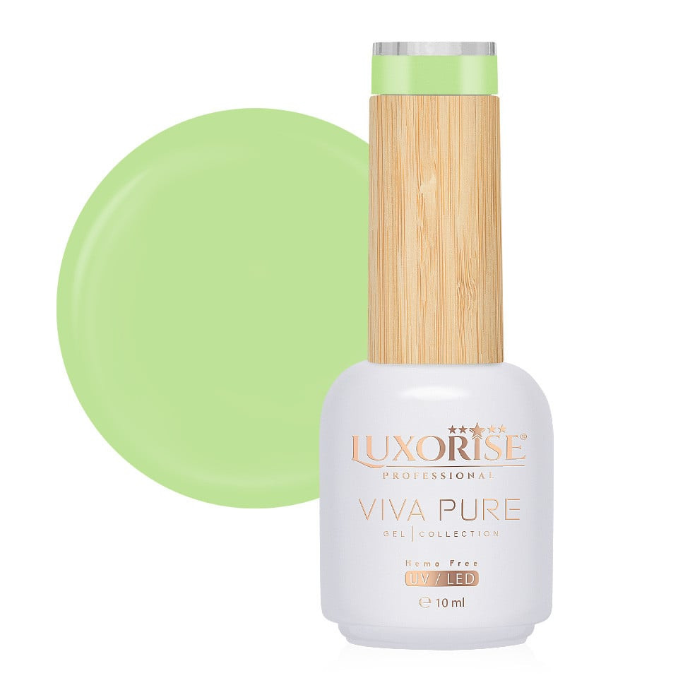 Oja Semipermanenta Hema Free Viva Pure LUXORISE - Soft Sage 10ml