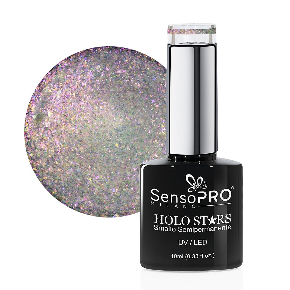 Oja Semipermanenta Holo Stars SensoPRO Milano 10ml, Galaxy Sky #03