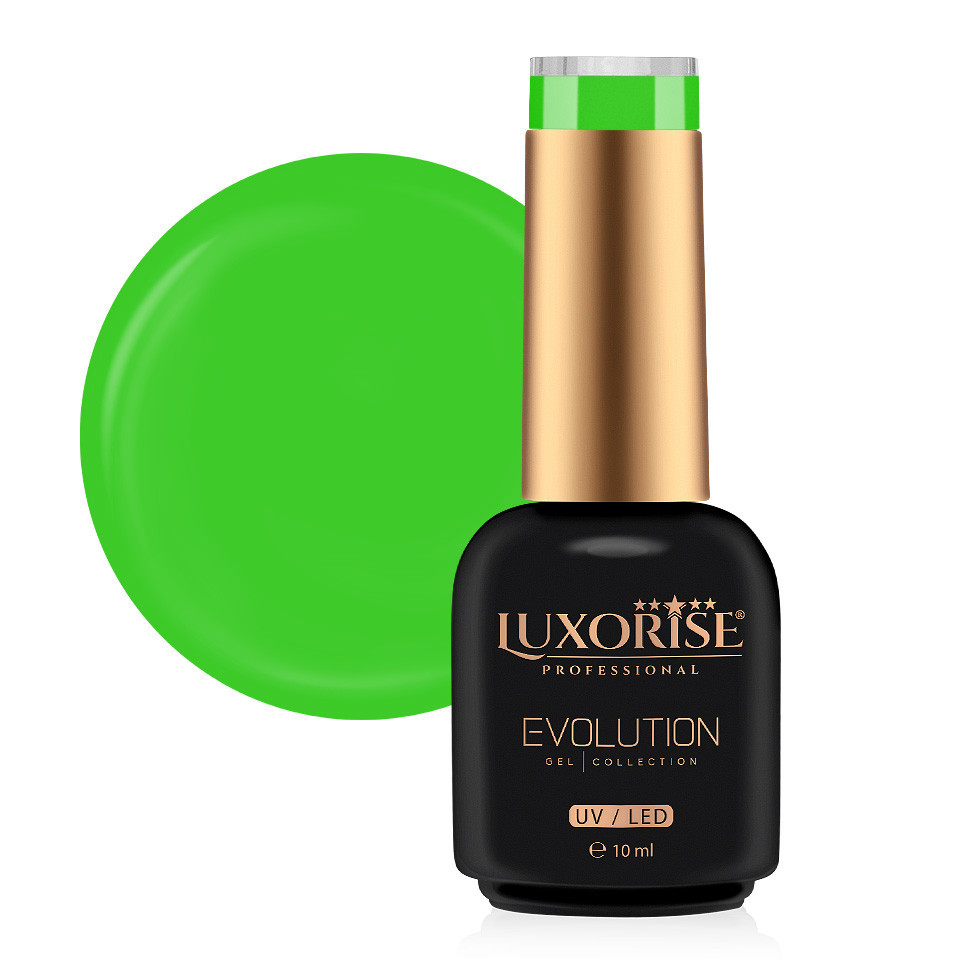 Oja Semipermanenta LUXORISE Evolution, Neon Obsession - Turbo Green 10ml