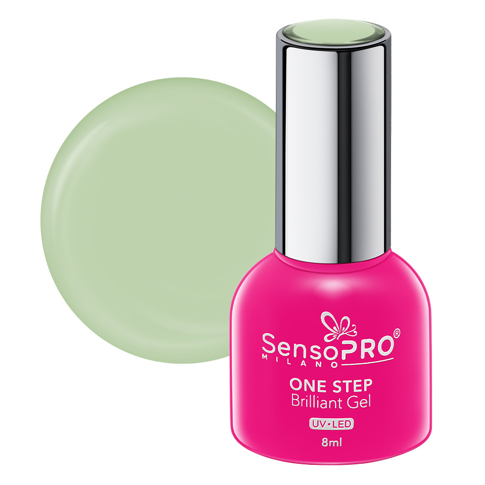 Oja Semipermanenta One Step Brilliant Gel SensoPRO Milano 8ml, Broadway Stars #40