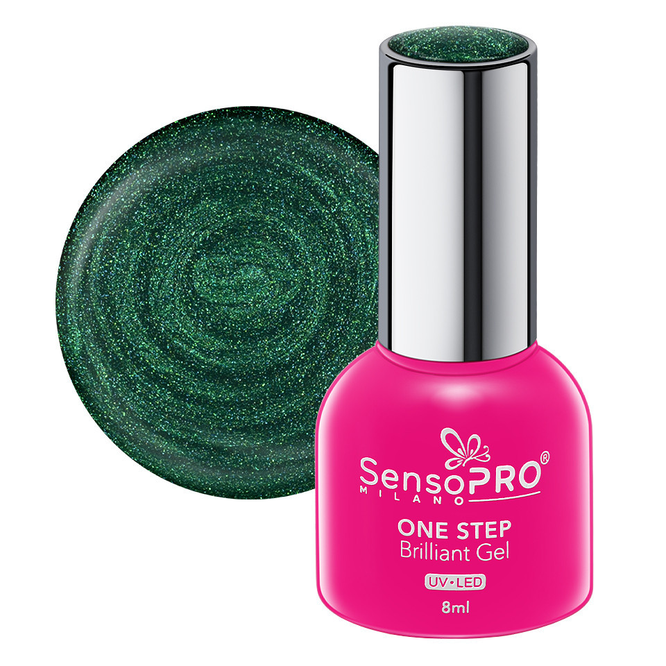 Oja Semipermanenta One Step Brilliant Gel SensoPRO Milano 8ml, Wild Pinetree #94