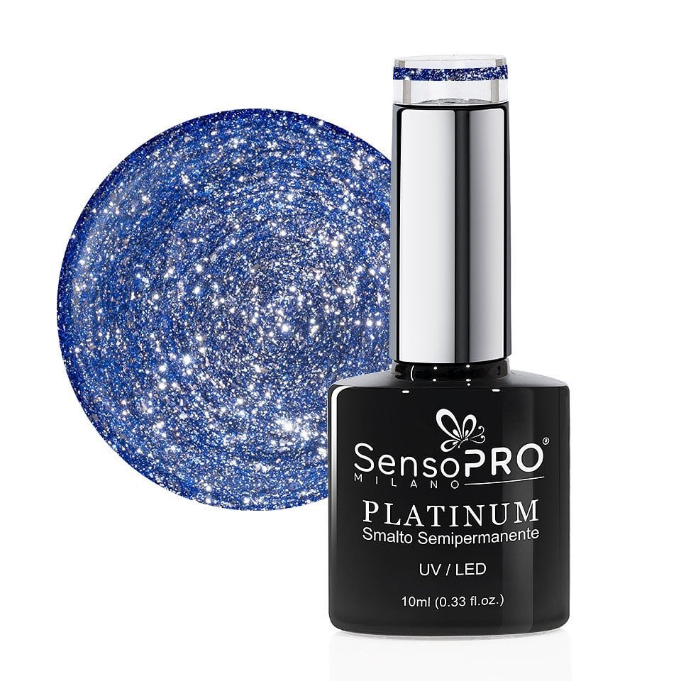 Oja Semipermanenta Platinum SensoPRO Milano 10ml, Ocean Shimmer #24